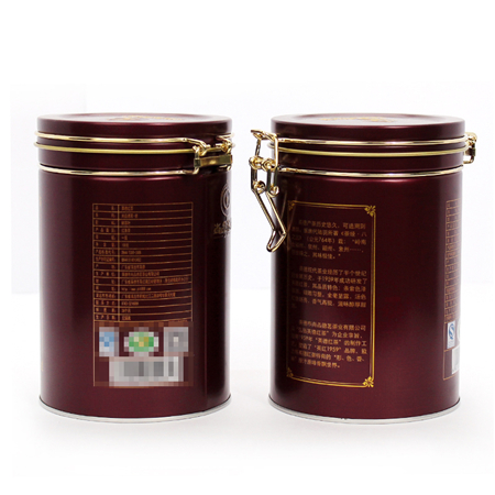 Europe style coffee tin boxes
